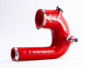 Polaris RZR XP Red Silicone Intake J-Tube - Agency Power