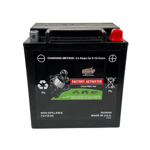 Honda Talon Interstate 400 CCA AGM Battery - AJK Offroad