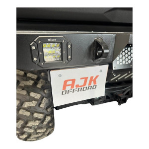 Polaris RZR License Plate Bracket - AJK Offroad
