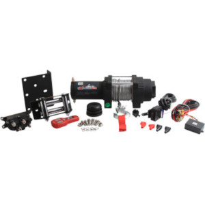 Polaris Ranger Wire Rope Winch 3500 LBS - All Balls Racing