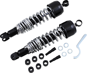 Emgo - Classic Shocks - Black - Eye/Clevis - 13.4" - Classic Shocks - 17-05532