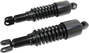 Emgo - Custom Shorty Shocks with Shroud - Black Body/Black Spring Finish - Clevis Lowering - Custom Shorty Shocks - 17-05694B Emgo - Custom Shorty Shocks with Shroud - Black Body/Black Spring Finish - Clevis Lowering - Custom Shorty Shocks - 17-05694B