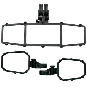 Kawasaki Mule / Ridge / Teryx Elite Series 1 UTV Trifecta Pack - (2) Elite Sideview mirrors (1) Elite rearview mirror - ATV TEK