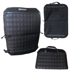 Can-Am Molle Seat Back Panel Pouch System with 2 Zippered Pockets Patent Pending - Bartact