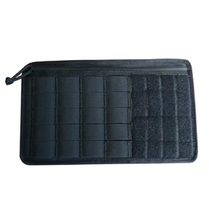 Honda Pioneer / Talon Visor Organizer Panel with Pals Molle & Zippered Pocket - Bartact