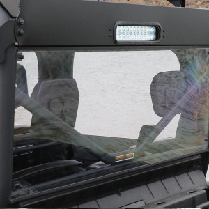 Can-Am Defender Rear Windshield for Battle Armor Roof - Battle Armor