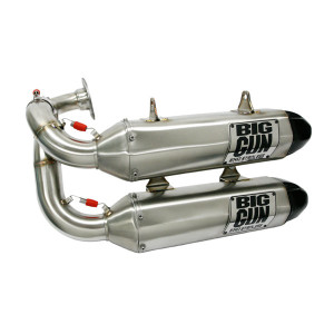Honda Talon 1000X-4 EXO Stainless Dual Slip On Muffler - Big Gun Exhaust