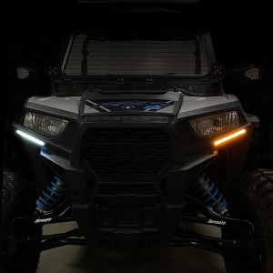 Kawasaki Mule/KRX/Teryx DOT Front LED Amber/White Turn Signals (Pair) - Custom Dynamics