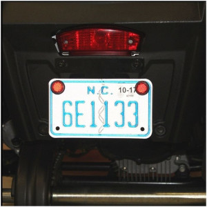 Polaris RZR UTV Universal License Plate Mount - Custom Dynamics