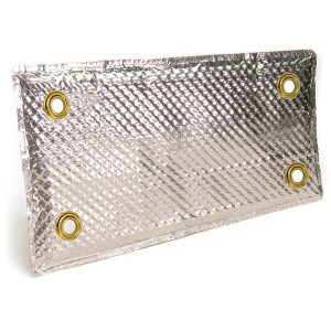 Can-Am Commander/Defender/Maverick X3/R Stainless Steel Heat Shield Pad - 4" x 8" - Design Engineering
