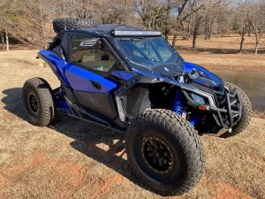 Can-Am Maverick X3 2-Seat Cab Enclosure "The Vault" Upper Side Doors & Panels - Dirt Warriors Accessories
