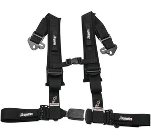 Polaris Ranger Harness Restraint with Integrated Grab Handle - Dragonfire Racing