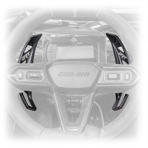 Can-Am Maverick R Billet Paddle Shifters - DRT Motorsports