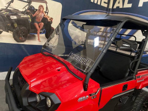 Kawasaki Mule Pro-MX Vented Hard Coat Windshield - EMP