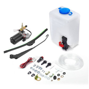 Polaris Ranger 12 Volt Universal Electric Wiper with Washer - EMP
