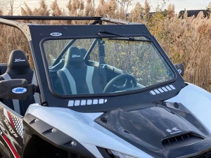 Kawasaki Teryx KRX Laminated Safety Glass Windshield (DOT Approved) - Extreme Metal Products