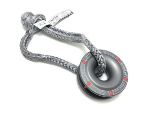Kawasaki Teryx / Mule / Ridge / KRX Rope Retention Pulley and Standard Duty Soft Shackle Combo - Factor 55