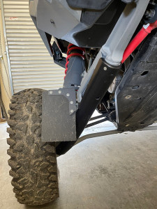 Polaris RZR Turbo R / Pro S UHMW Trailing Arm Guards - Factory UTV