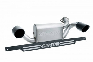 Polaris General 1000 Dual Exhaust, Black Ceramic - Gibson