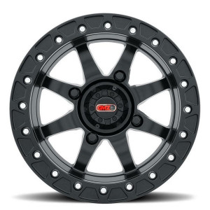 Kawasaki Mule / Teryx Podium Beadlock Matte Black Wheels - GMZ Race Products
