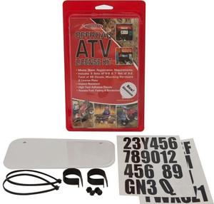 Can-Am ATV License Plate Kit "œAluminum" - Hardline