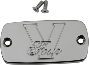 Baron - Master Cylinder Cover - V4 - Yamaha - Chrome - Master Cylinder Covers - BA-7606-04