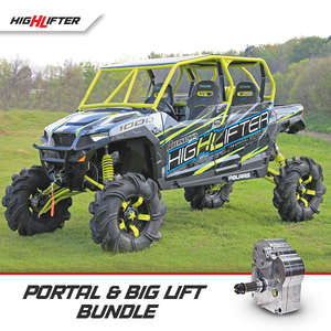 Polaris General 1000 4 Bundle - 4" Portals & 7" Big Lift - High Lifter