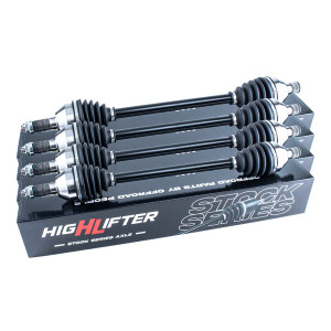 Polaris Ranger XP 900/XP 1000 Stock Series Axles Front/Rear Bundle - HighLifter