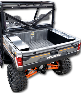 Polaris Ranger Storage Security Box (Black Powder Coat Finish) - Weatherproof Lockable Secure - Hi-Standard