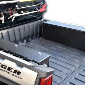 Polaris Ranger XD 1500 Rear Cargo Side Mounted Storage Security Box - Hi-Standard