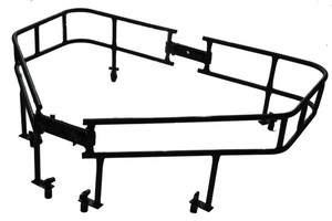 Polaris RZR XP 1000 Rear Cargo Rack Rail System - Hornet Outdoors