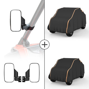 Can-Am Commander/ Maverick Side View Mirror & Storage Cover - Kemimoto