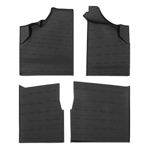 Can-Am Defender MAX 4PCS All-Weather Rubber Floor Mats - Kemimoto