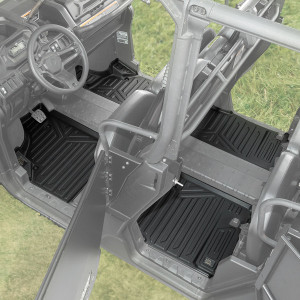 Can-Am Defender Max 4PCS TPE Anti-Slip Floor Mats - Kemimoto