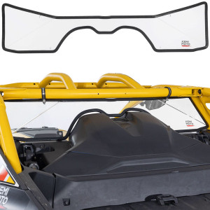 Can-Am Maverick R Scratch Resistant Rear Windshield - Kemimoto