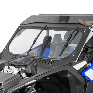 Can-Am Maverick X3 Glass Windshield w/ Sliding Vents - Kemimoto