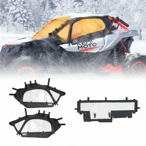 Can-Am Maverick X3 Soft Cab Enclosures & Soft Rear Windshield - Kemimoto