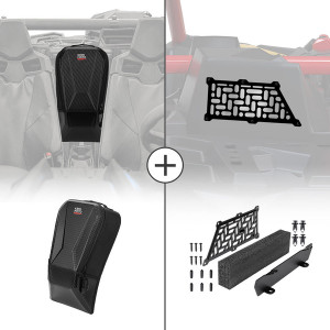 Can-Am Maverick X3/ Maverick X3 Max Noise Reduction Kit & Center Storage Bag - Kemimoto