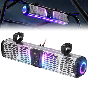 Honda Pioneer Midnight SL60 26" RGB Sound Bar for 1"-2" Roll Bar - Kemimoto