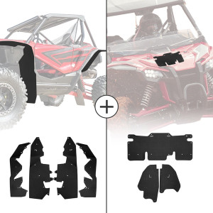 Honda Talon Fender Flares/Mud Guards/Mud Flaps - Kemimoto