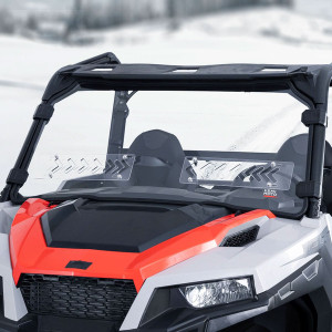 Polaris General 1000 / XP 2-IN-1 Front Vented Windshield - Kemimoto
