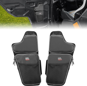 Polaris General Front Lower Door Bags with Knee (2Pcs) - Kemimoto