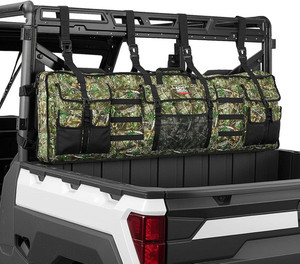 Polaris Ranger Hunting Tool Bag Rack, Rear Roll Cage Carrier Case - Kemimoto