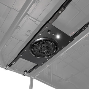 Polaris Ranger Overhead Cooling Fan with Lights for 53-37 Inch Roof Width - Kemimoto