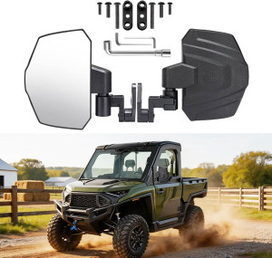 Polaris Ranger XD 1500 Side Mirrors - Kemimoto