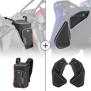 Polaris RZR 4 Pro XP Cargo Bag Backpacks & Rear Door Bags - Kemimoto