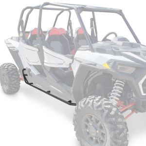 Polaris RZR 4 XP 1000/4 XP Turbo Steel Nerf Bars - Kemimoto