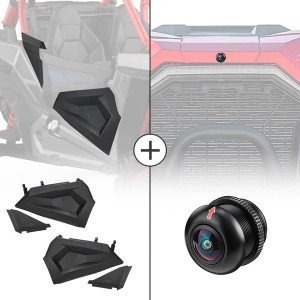 Polaris RZR Lower Half Door & Front Camera - Kemimoto