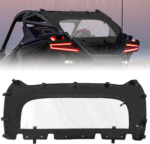 Polaris RZR Pro R Soft Rear Windshield - Kemimoto