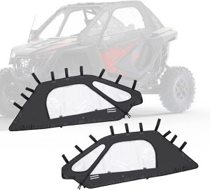 Polaris RZR Upper Doors Soft Cab Enclosure - Kemimoto